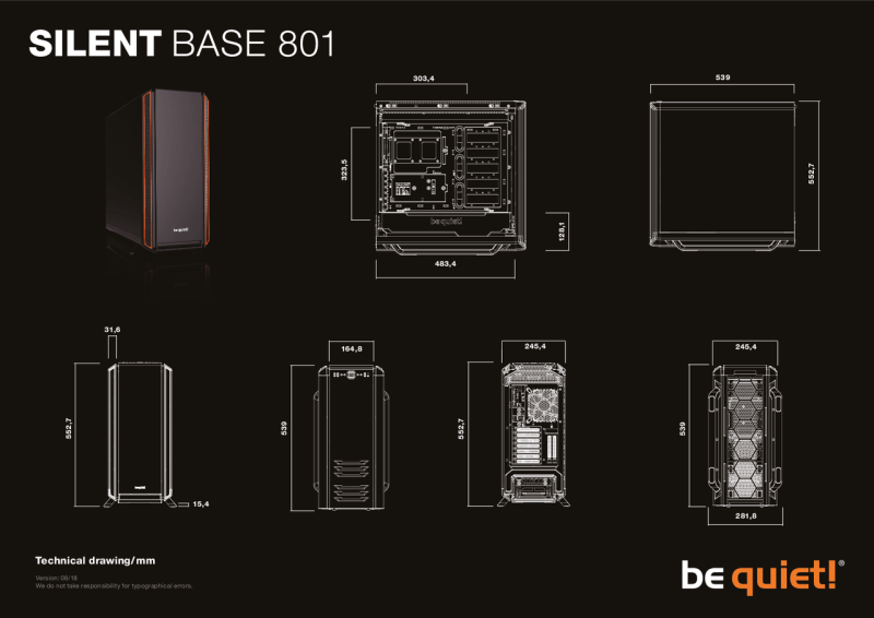 master Be Quiet! Silent Base 801 Review