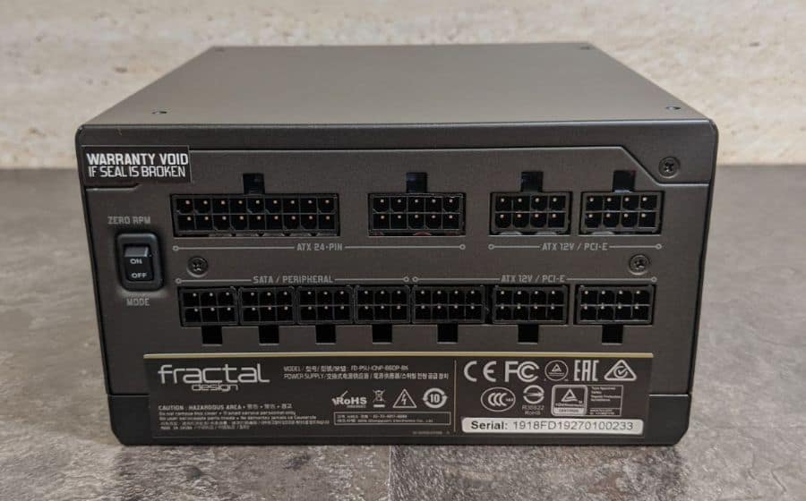 Fractal Design ION Photos 6 Fractal Design Ion+ 860P PSU - Power Your Gaming Rig