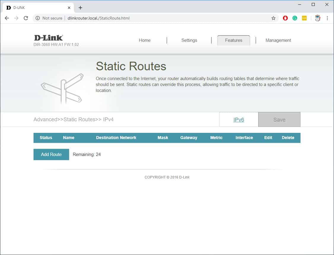 D Link DIR 3060 Web Photos 03 D-Link DIR-3060 EXO AC3000 Router Review