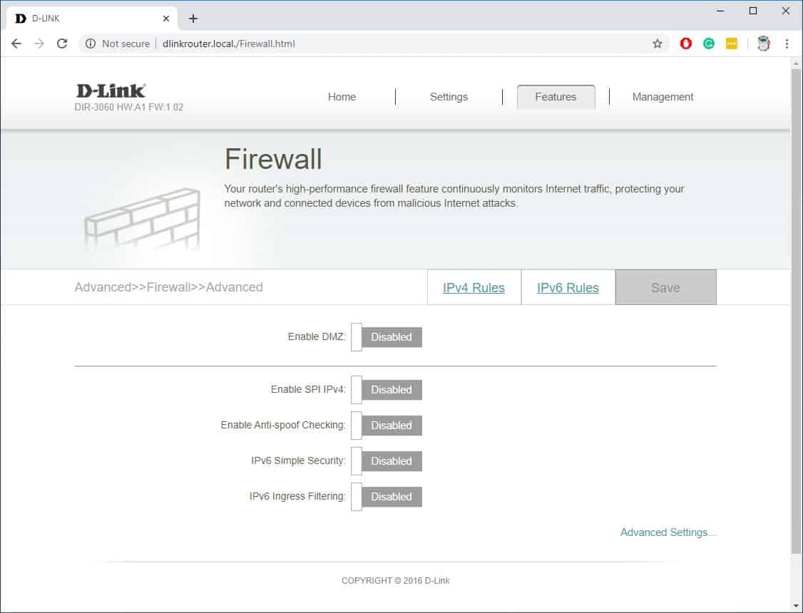 D Link DIR 3060 Web Photos 15 D-Link DIR-3060 EXO AC3000 Router Review