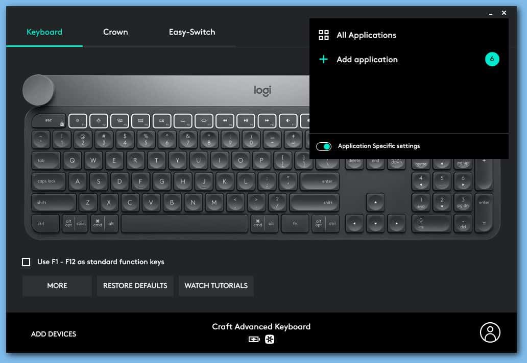 Logitech Craft Screens Photos 10 Logitech Craft Review - The Keyboard for Creatives