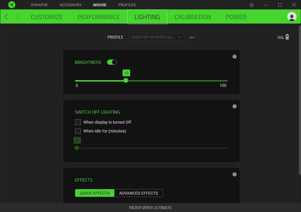 Razer Viper Ultimate Review 19 Razer Viper Ultimate Screen Photos 5 Razer Viper Ultimate Review