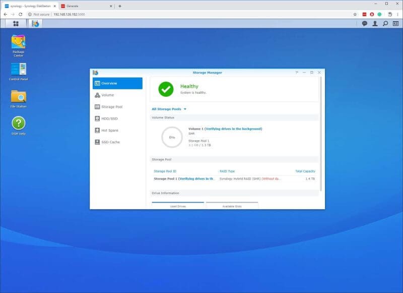 Synology DSM Screen Photos 12 Synology DS918+ NAS Review