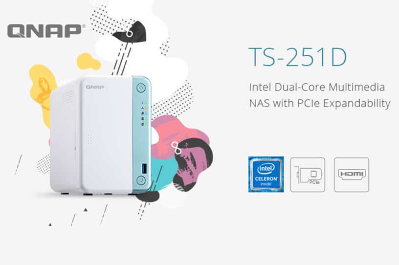 qnap ts 251D banner QNAP Releases Intel Dual-Core TS-251D