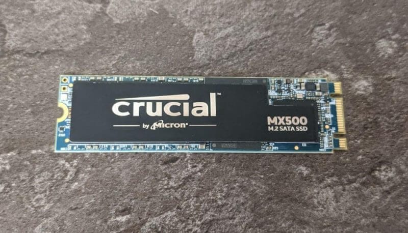 Crucial MX500 M.2 SSD Review 4 Crucial mx500 m Photos 3 Crucial MX500 M.2 SSD Review