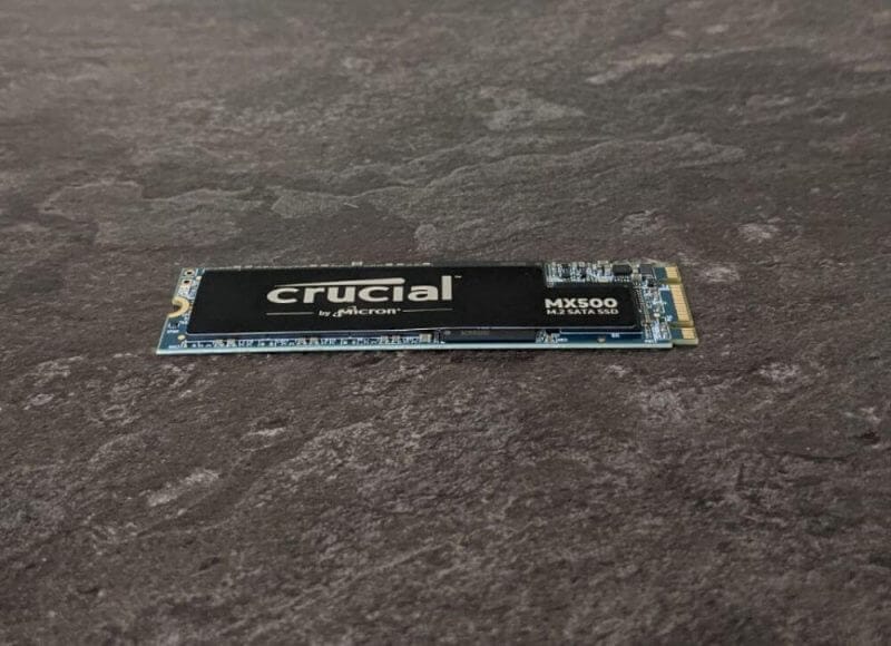 Crucial MX500 M.2 SSD Review 5 Crucial mx500 m Photos 4 Crucial MX500 M.2 SSD Review