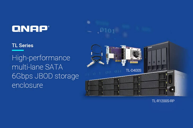 qnap ts series QNAP Releases Multi-platform 4/8/16-bay Desktop TL Series Storage Enclosures