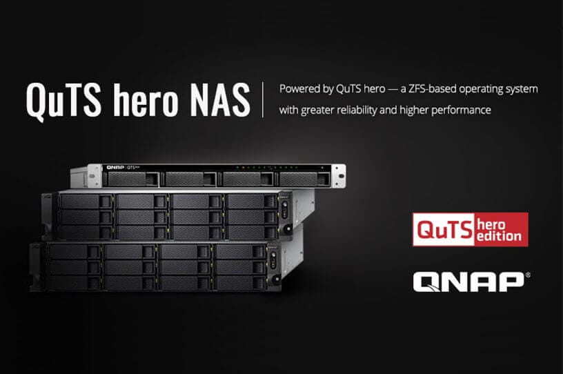 qnap zfs post QNAP Introduces New ZFS-based QuTS hero Operating System