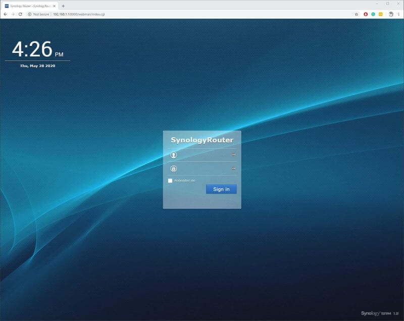 Synology Router Screens Photos 01 Synology RT2600ac Router Review