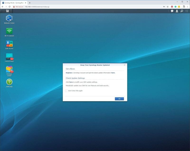 Synology Router Screens Photos 02 Synology RT2600ac Router Review