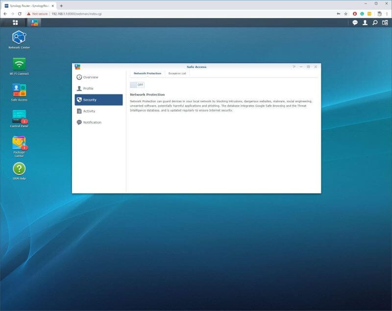 Synology Router Screens Photos 17 Synology RT2600ac Router Review