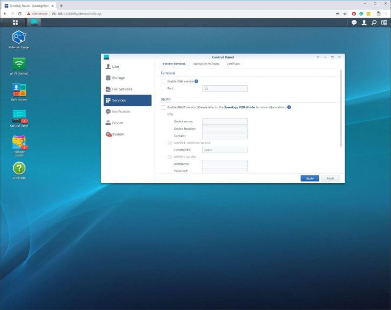 Synology Router Screens Photos 23 Synology RT2600ac Router Review