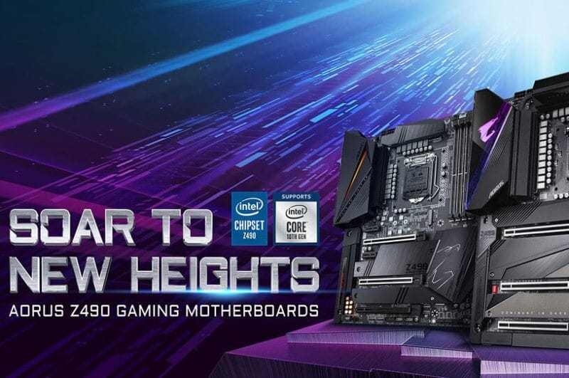 gigabyte z490 GIGABYTE Launches Z490 AORUS Motherboards