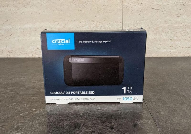 Crucial X8 Review photos 1 Crucial X8 Portable SSD Review