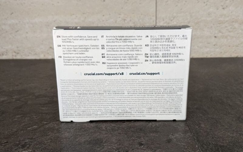 Crucial X8 Review photos 2 Crucial X8 Portable SSD Review