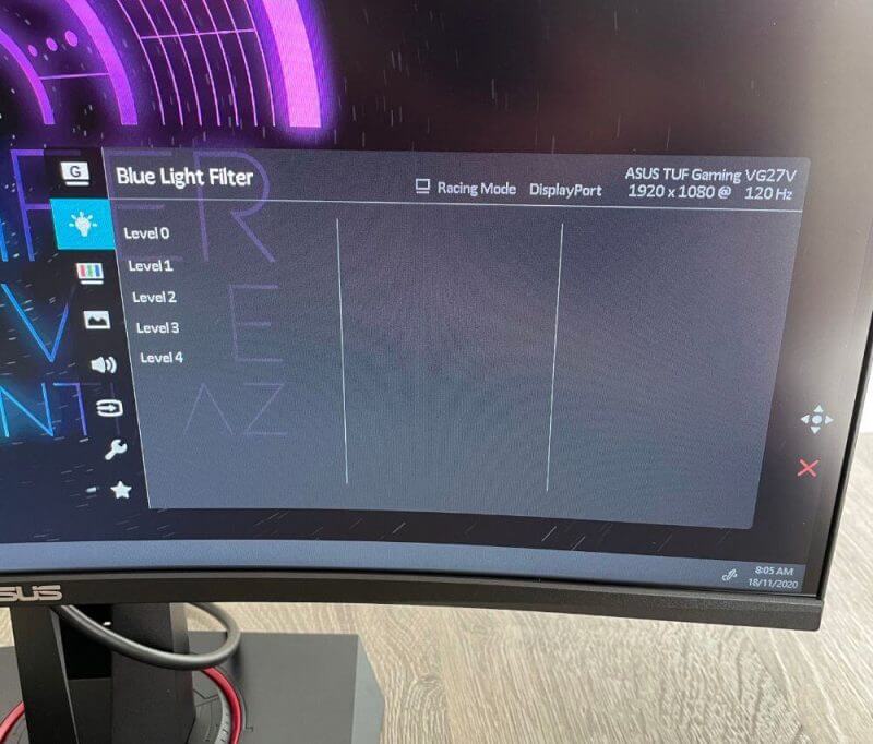 ASUS VG27VQ TUF Gaming Monitor review photos 16 ASUS VG27VQ TUF Gaming Monitor Review