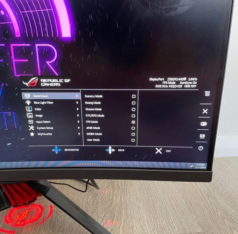 ASUS ROG Strix XG32VQR Gaming Monitor Review 17 ASUS XG32VQR review photos 18 ASUS ROG Strix XG32VQR Gaming Monitor Review