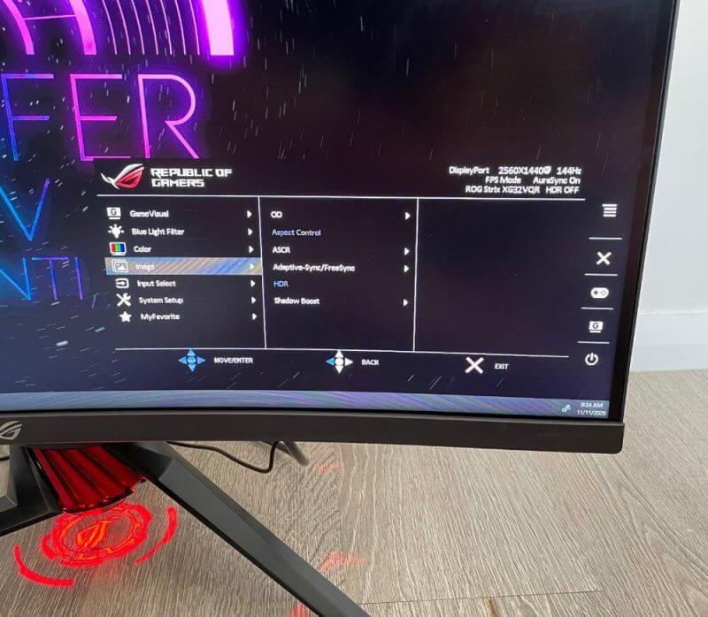 ASUS ROG Strix XG32VQR Gaming Monitor Review 20 ASUS XG32VQR review photos 21 ASUS ROG Strix XG32VQR Gaming Monitor Review