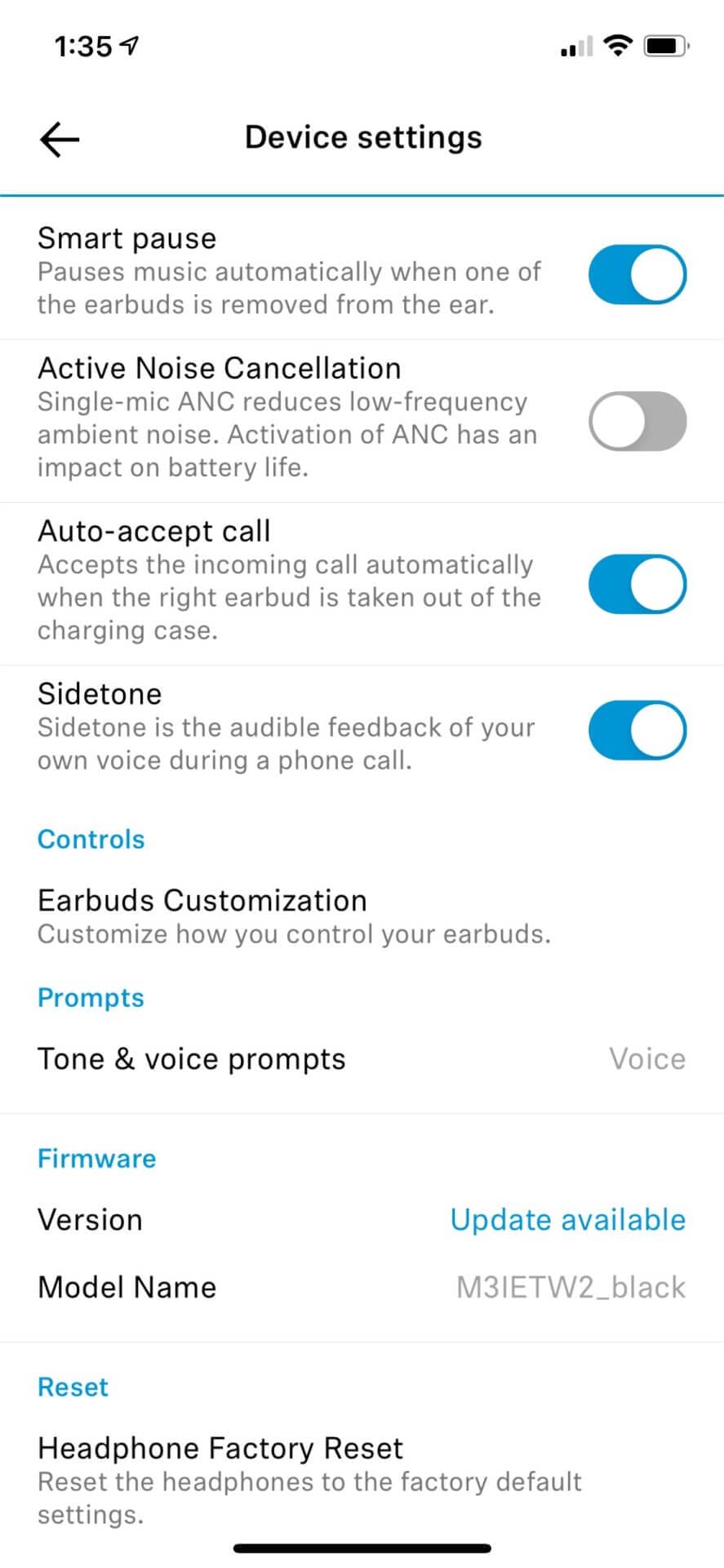 Sennheiser Momentum 2 review Screens photos 15 Sennheiser Momentum True Wireless 2 Review