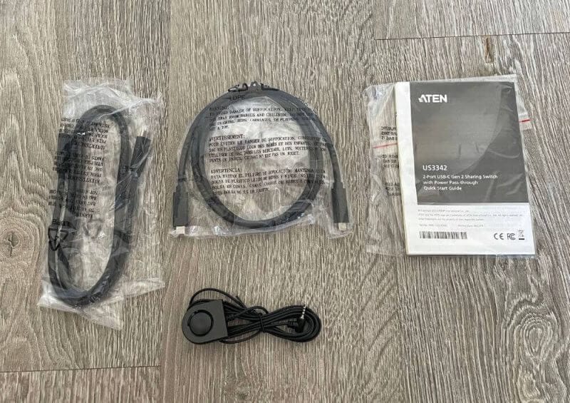 aten 2 port usb switch review photos 3 ATEN US3342 2-Port USB-C Sharing Switch Review