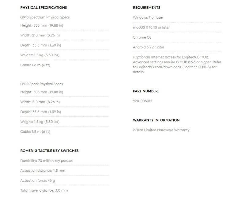 2021 01 27 08 37 16 Window Logitech G910 Orion Spectrum Review