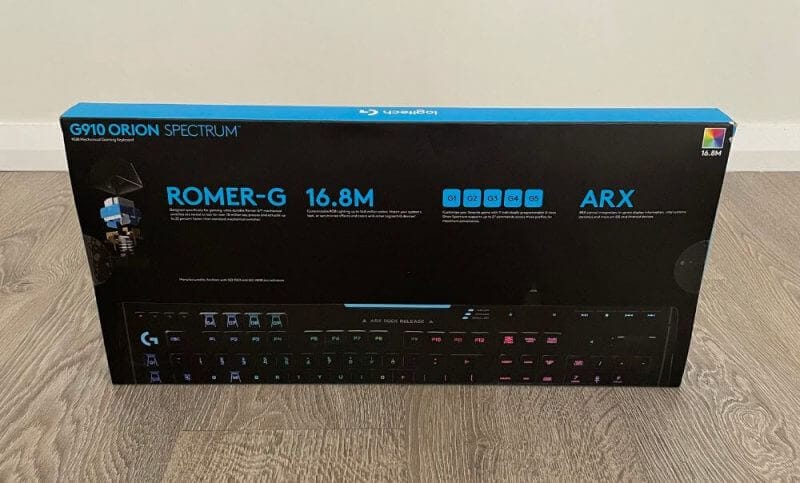 Logitech G970 Orion Review 02 Logitech G910 Orion Spectrum Review