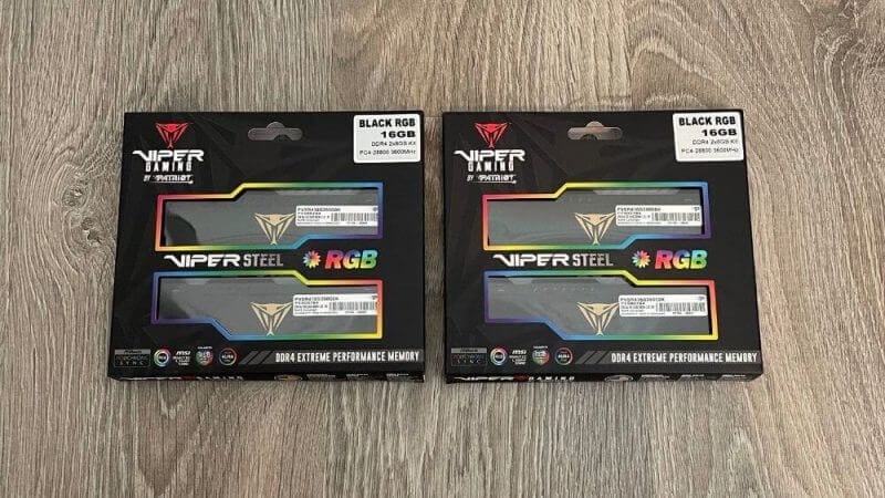 Patriot Viper Steel RAM Review 1 Patriot Viper Steel RGB 32GB DDR4 RAM Review