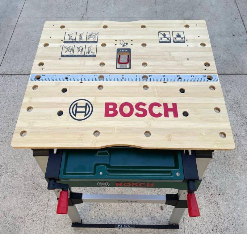 Bosch workbench Review 06 Bosch PWB 600 Work Bench Review