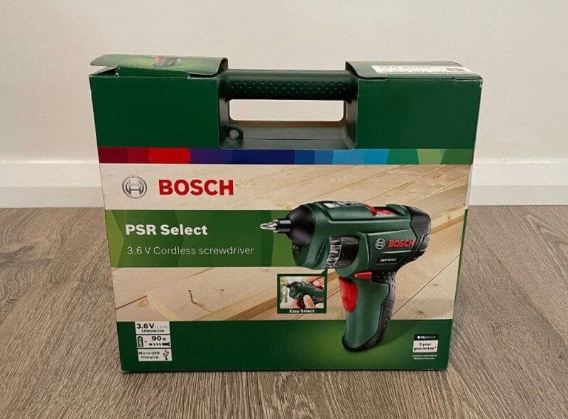 bosch screwdriver Review 01 Bosch PSR Select Cordless Screwdriver Review 