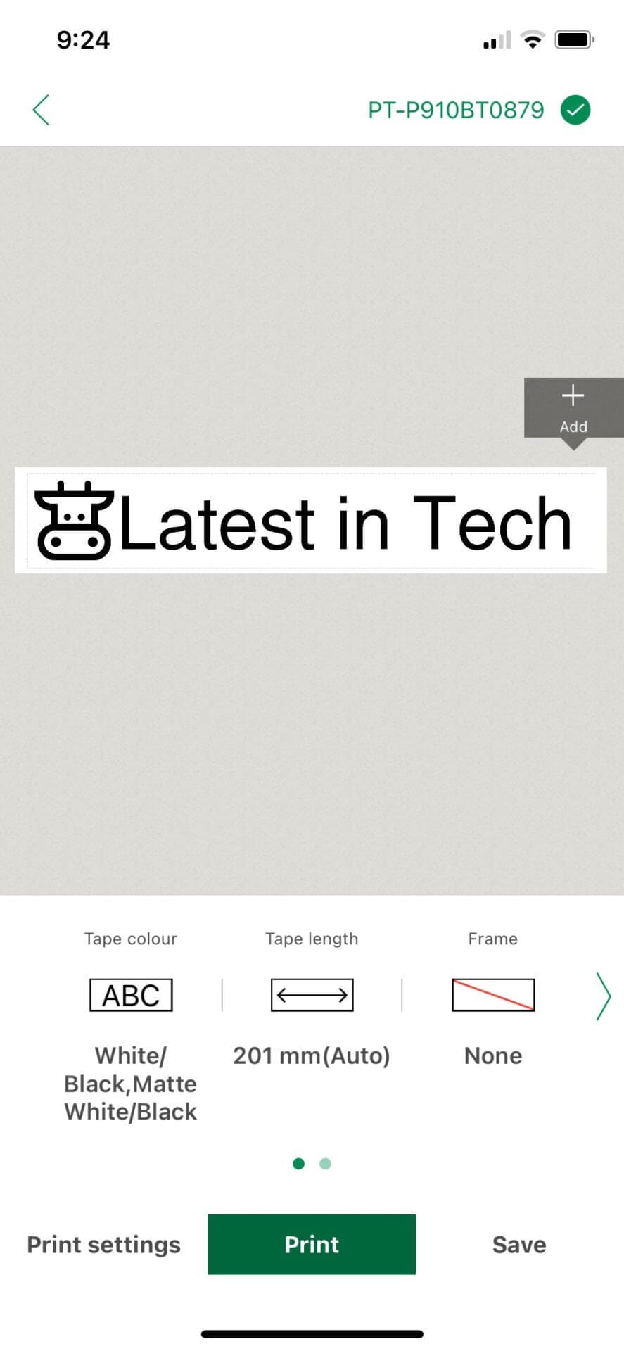 Brother label printer screens review 11 Brother P-Touch Cube Pro Review