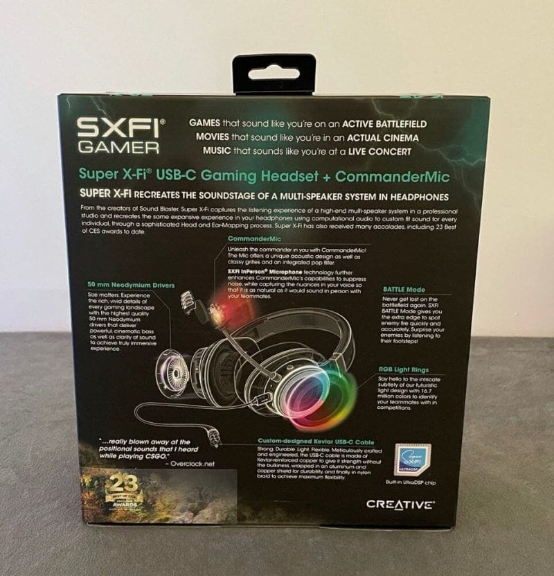 Creative SXFI Gamer review 02 Creative SXFI Gamer Review