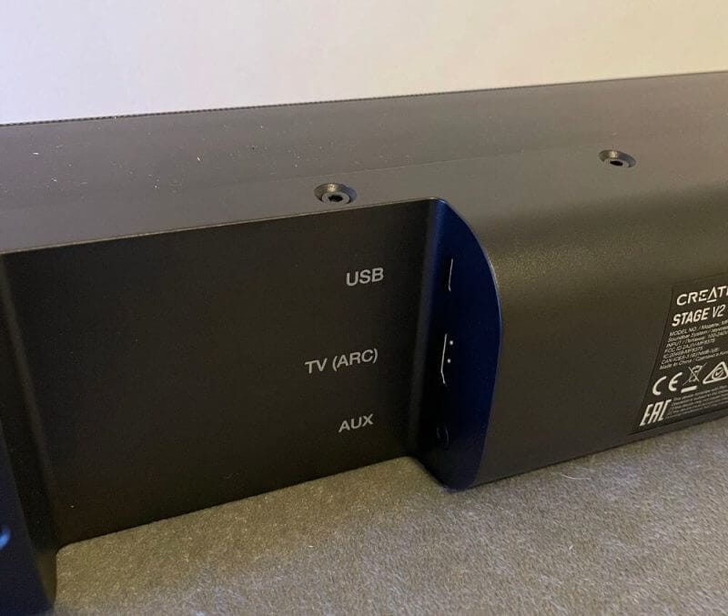 creative stage v2 review 07 Creative Stage V2 Soundbar Review