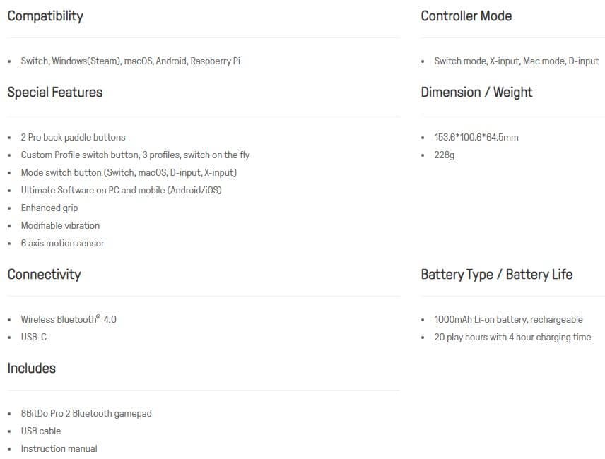 2021 05 13 07 38 28 8BitDo Pro 2. More Pro. 8BitDo 8BitDo Pro 2 Bluetooth Gamepad Review