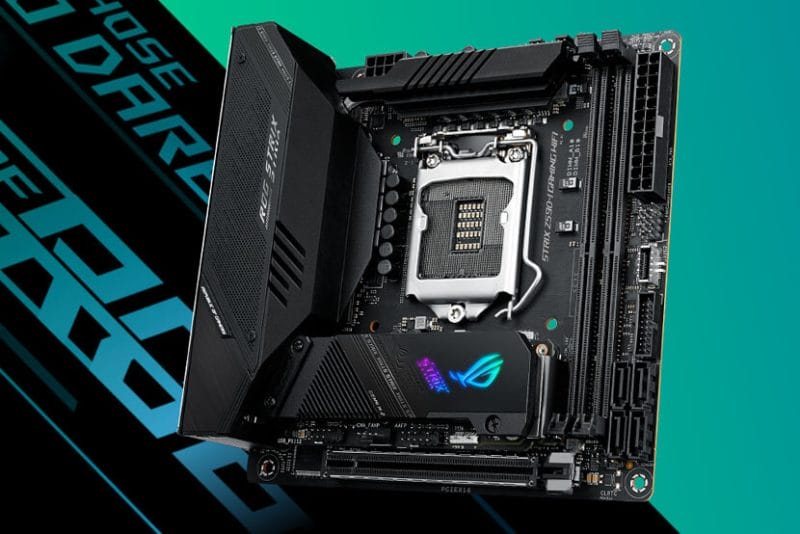 ASUS ROG Strix Z590-I Gaming Motherboard Review 1 z590 i gaming review ASUS ROG Strix Z590-I Gaming Motherboard Review