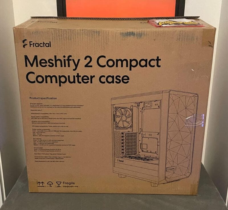 Fractal design Meshify 2 compact review 02 Fractal Design Meshify 2 Compact Review