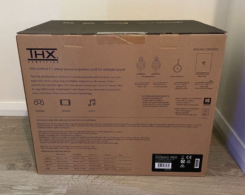 Razer Nommo Pro Review 3 Razer Nommo Pro Review 02 Razer Nommo Pro Review