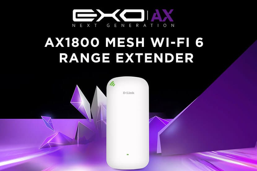 D-Link A/NZ launches new AX1800 Wi-Fi 6 Mesh Range Extender