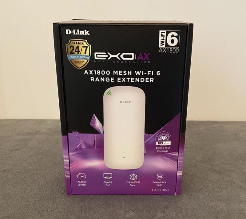 Dlink DAP X1860 Review 01 D-Link DAP-X1860 Mesh WiFi 6 Range Extender Review