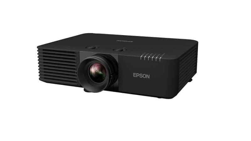 EB L735U Side View Epson Launches L-Series Compact, Powerhouse Laser Display Projectors