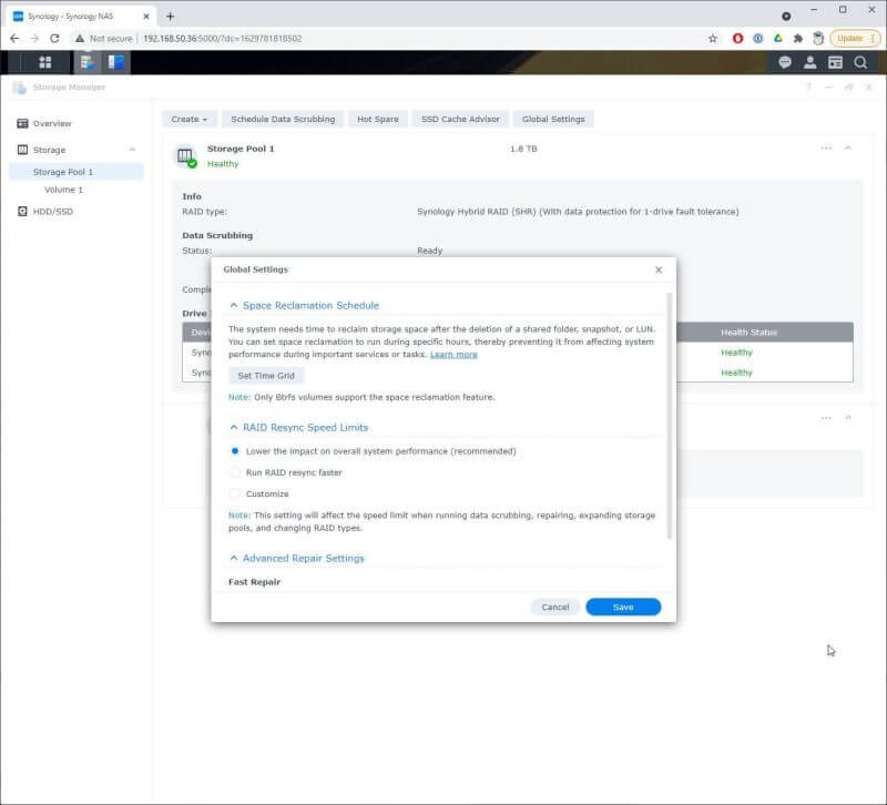 storage manager4 Should You Upgrade to DSM 7? See What's New