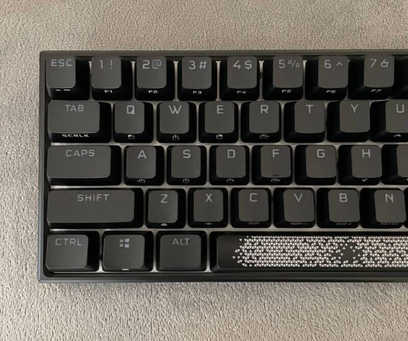 Corsair K65 Mini Review 04 Corsair K65 RGB Mini Mechanical Keyboard Review