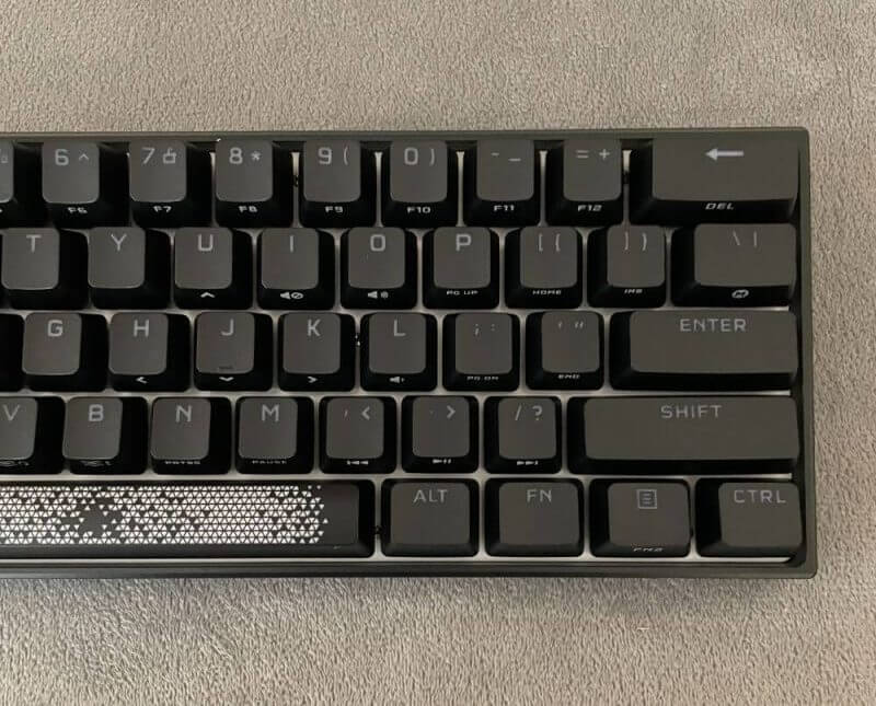 Corsair K65 Mini Review 05 Corsair K65 RGB Mini Mechanical Keyboard Review