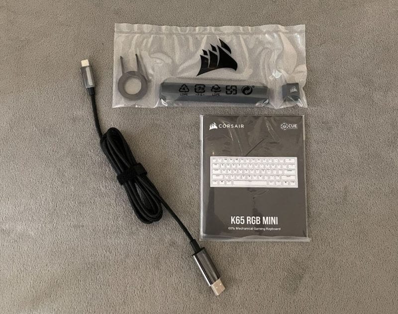 Corsair K65 Mini Review 09 Corsair K65 RGB Mini Mechanical Keyboard Review