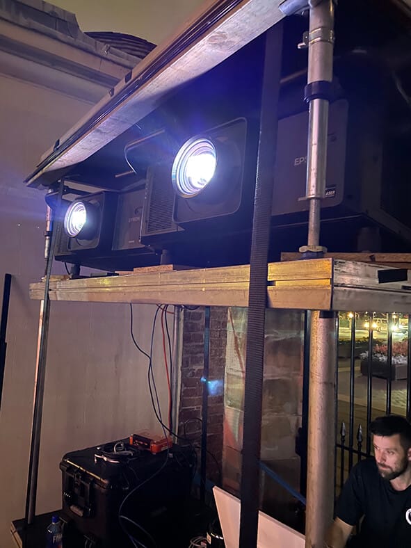 HydeParkTech2 Epson and Be Productions Project Good Things During Art Month Sydney