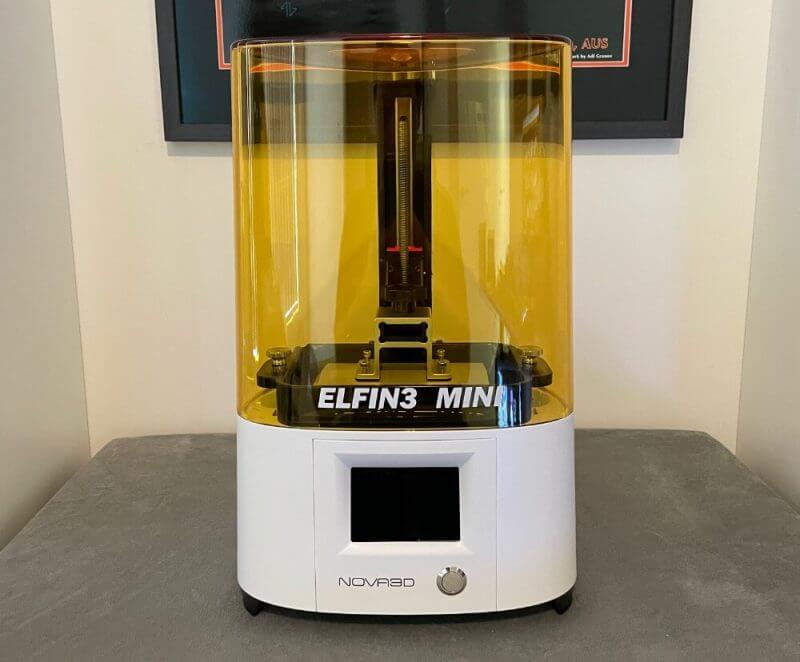 Nova3D Elfin3 Mini Review 2 Nova3D Elfin 3 Mini Resin Printer Review
