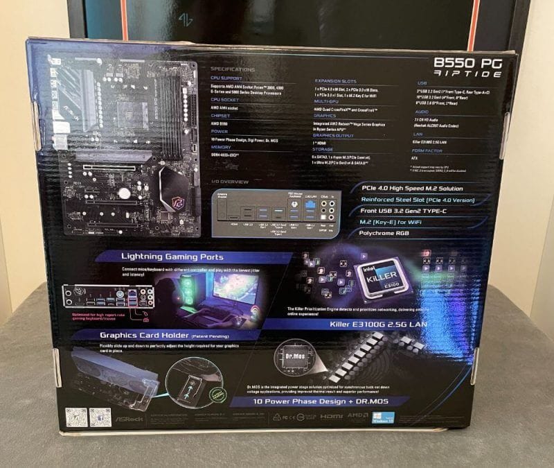 ASRock B550 PG Riptide Motherboard Review 3 asrock b550 pg riptide Review 02 ASRock B550 PG Riptide Motherboard Review