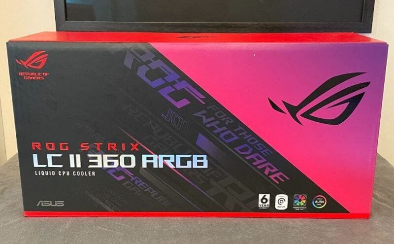 asus rog strix lc 2 360 Review 01 ROG Strix LC II 360 ARGB AIO CPU Cooler Review