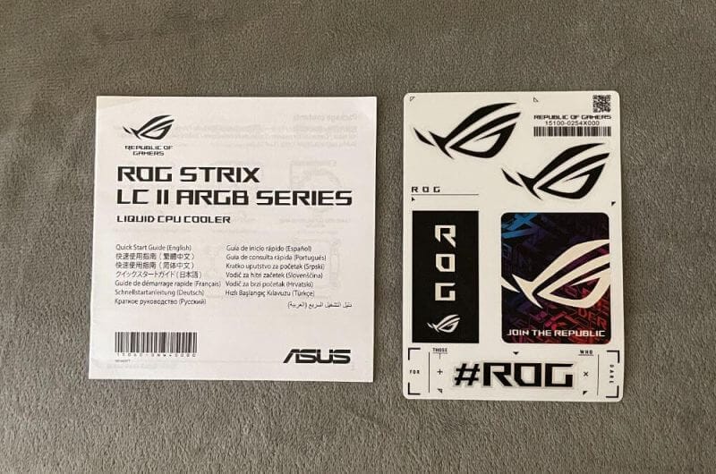 asus rog strix lc 2 360 Review 05 ROG Strix LC II 360 ARGB AIO CPU Cooler Review