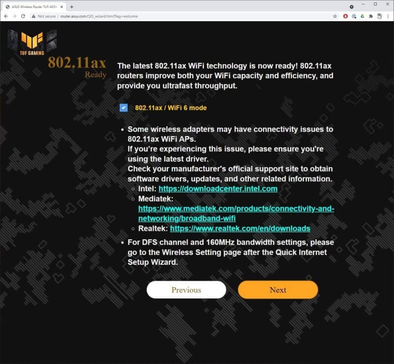 ASUS TUFAX5400 Router Review 23 ASUS TUF Gaming AX5400 Router Review