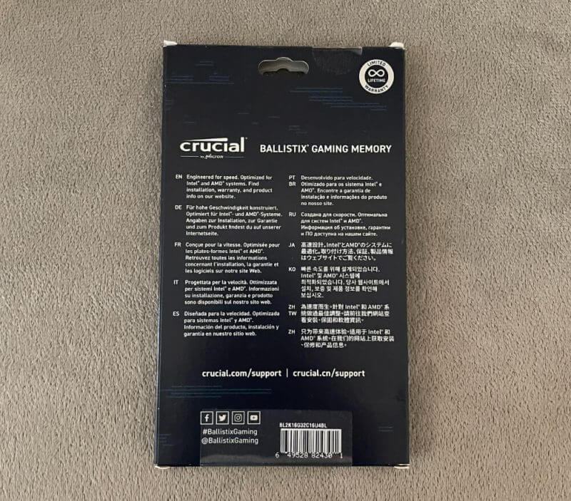 Crucial 64gb Review 02 Crucial Ballistix RGB 32GB Kit DDR4 RAM Review